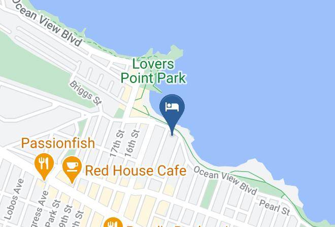 Monterey - Seven Gables Inn Maps