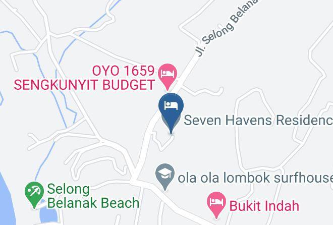Central Lombok Regency - Seven Havens Residence Maps