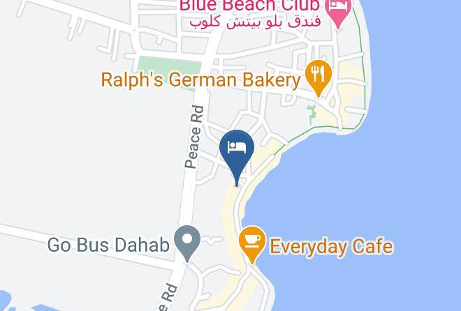 Dahab - Seven Heaven Hotel Maps