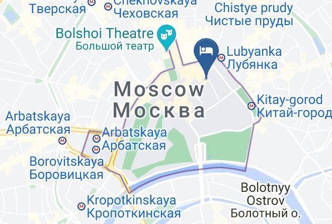 Moscow - Seven Hills Lubyanka Maps