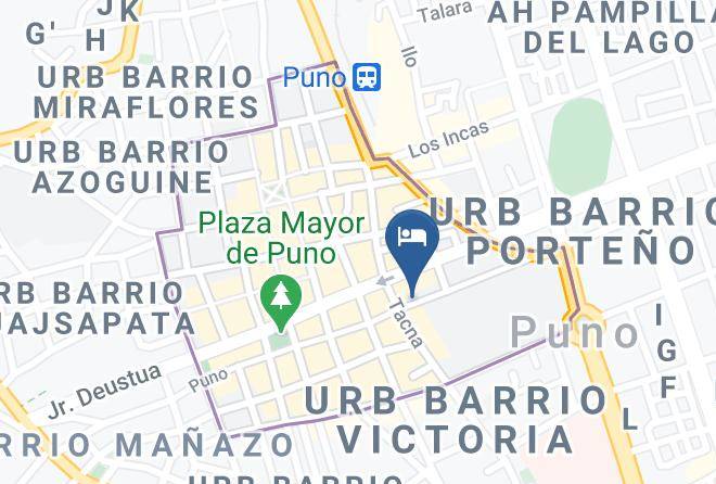 Puno - Seven Hoteles Maps