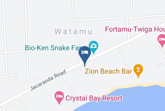 Kilifi - Seven Island Resort Watamu Maps