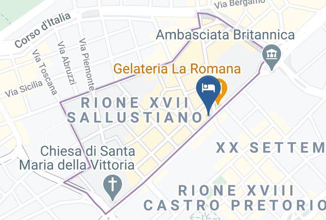 Seven Kings Relais Map