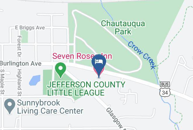 Jefferson - Seven Roses Inn Maps
