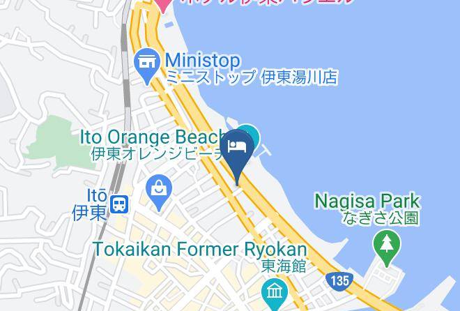 Ito City - Seven Seas Hotel Ito Maps