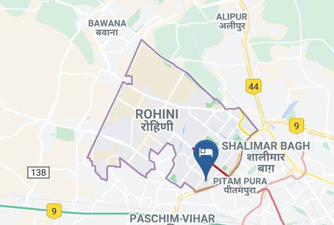 New Delhi - Seven Seas Hotel Maps
