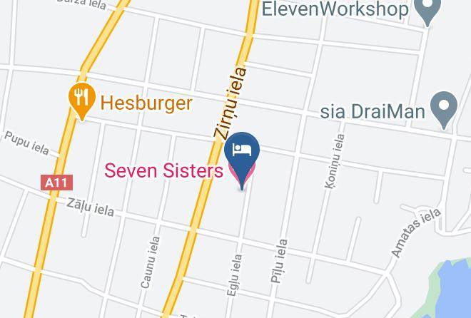 Seven Sisters Map - Liepaja