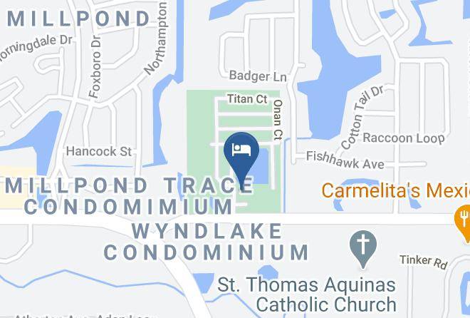 Pasco - Seven Springs Travel Park Maps