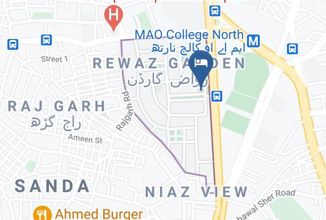 Islamabad - Seven Star Hotel Maps