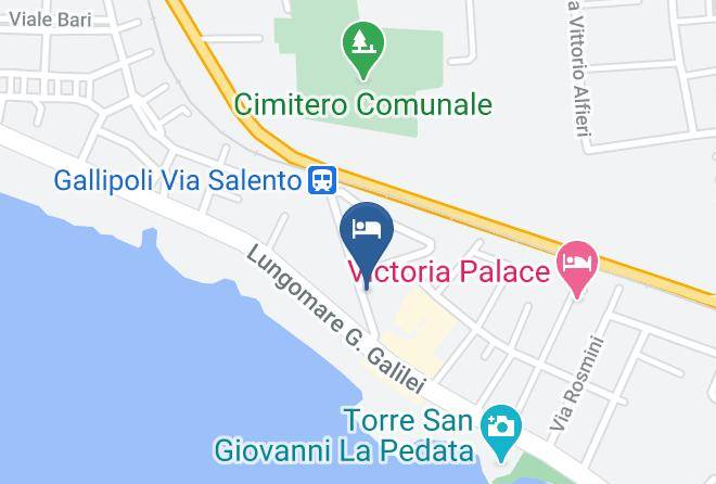 Lecce - Seven Suite Gallipoli Maps