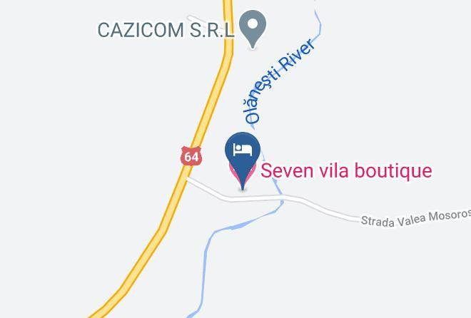 Baile Olanesti - Seven Vila Boutique Maps