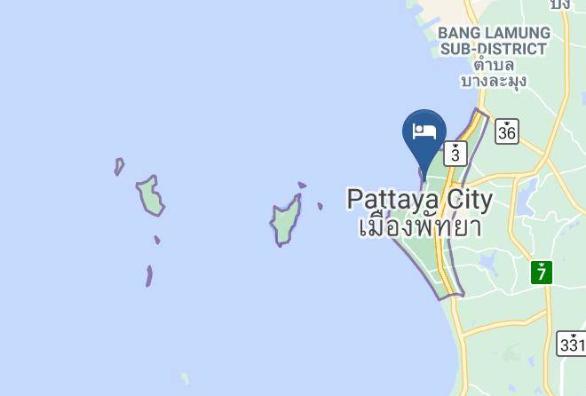 Amphoe Bang Lamung - Seven Zea Chic Hotel Maps