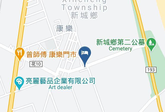 Sevengulf Mapa - Taiwan - Hualiennty