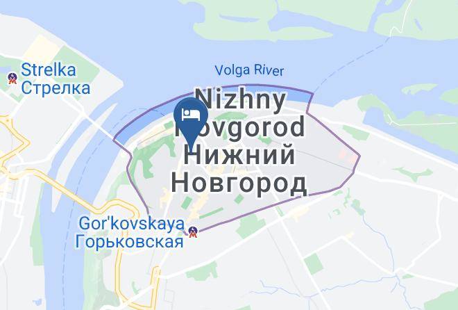 Nizhniy Novgorod - Sevenhotel Maps