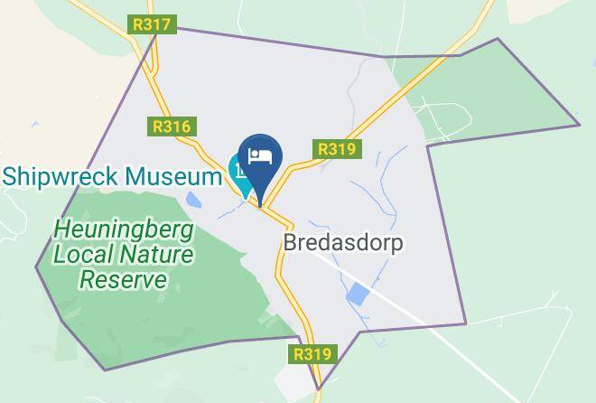 Overberg - Seventeen Steps Bredasdorp Maps