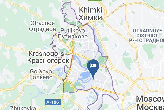 Moscow - Sever Siti Maps