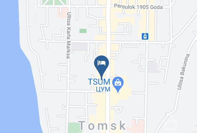 Tomsk - Severnaya Gostinitsa Maps
