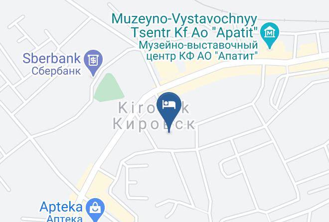 Kirovsk - Severnaya Maps