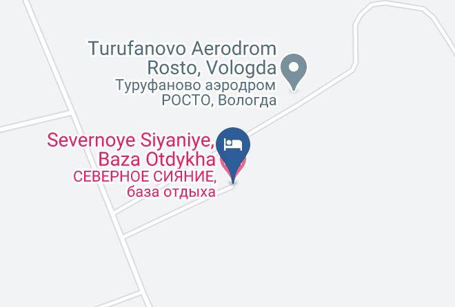 Severnoye Siyaniye Baza Otdykha Map