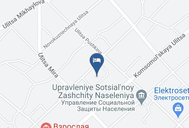 Minusinsk - Severnoye Siyaniye Gostinitsa Maps