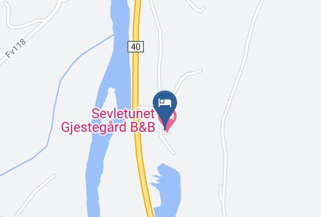 Nore Og Uvdal - Sevletunet B&b Maps