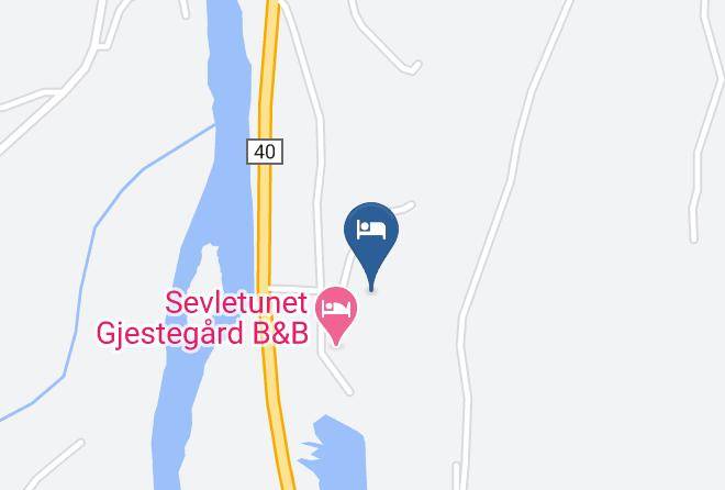 Nore Og Uvdal - Sevletunet Maps