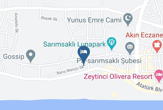 Ayvalik - Sevo Otel Maps