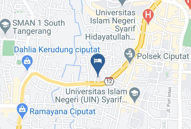 Sewa Harian The London Living Citylight Ciputat Map