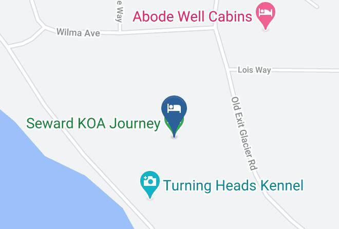 Seward Koa Journey Map