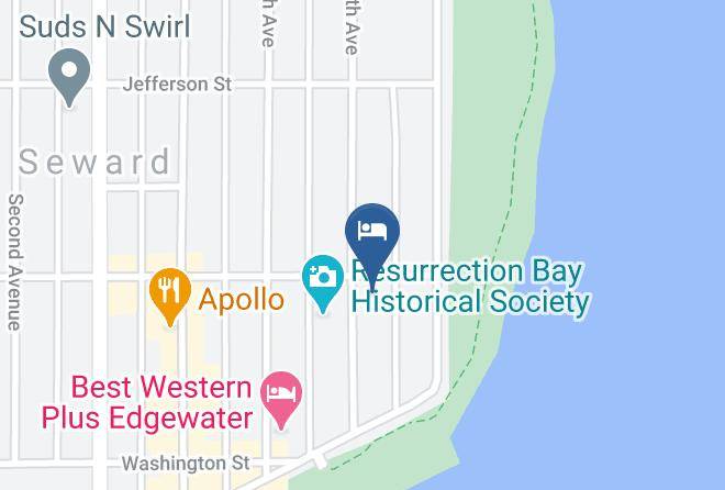 Seward Sea Treasure's Inn Map