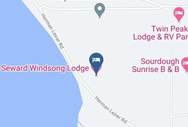 Kenai Peninsula Borough - Seward Windsong Lodge Maps
