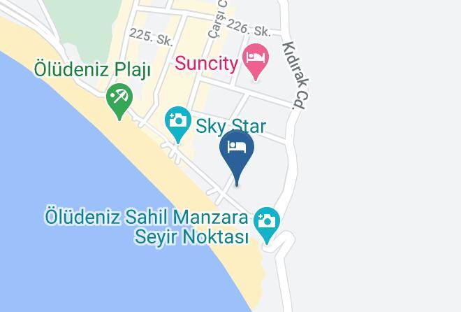 Fethiye - Seyir Beach Hotel Maps