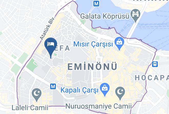 Fatih - Seyri Istanbul Hotel Maps