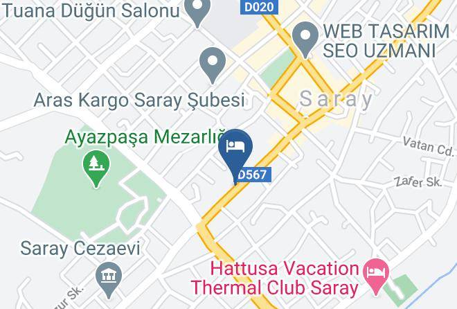 Saray - Sezen Otel Maps