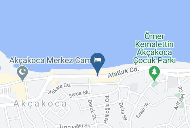 Akcakoca - Sezgin Otel Maps