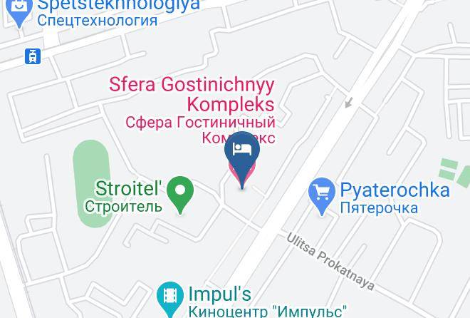 Chelyabinsk - Sfera Gostinichnyy Kompleks Maps