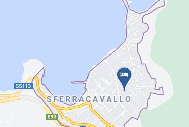 Palermo - Sferracavallo B&b Maps