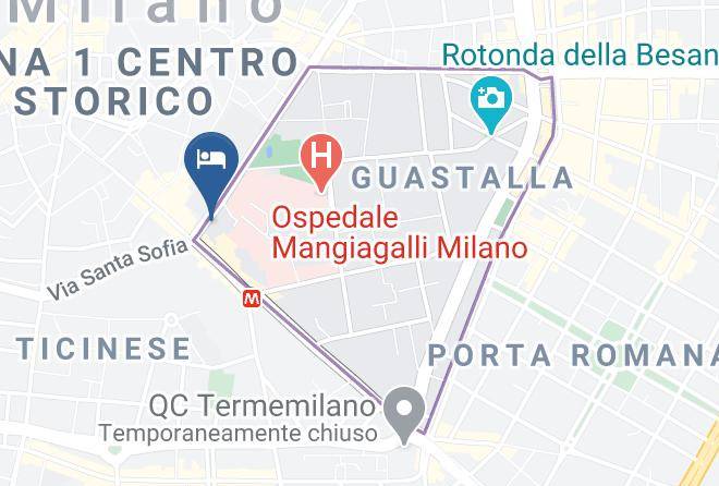 Sforza 1 App Milano Map