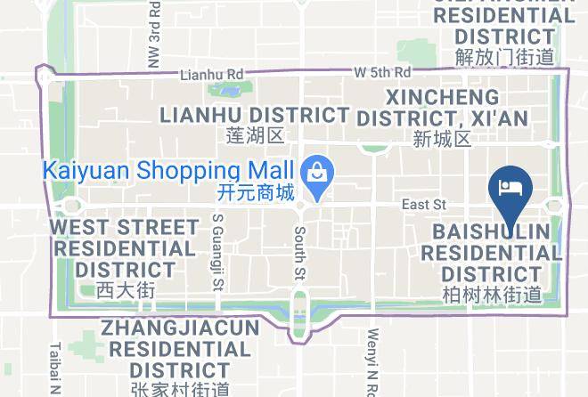 Xi An - Shaanxi Welcome Hotel Maps