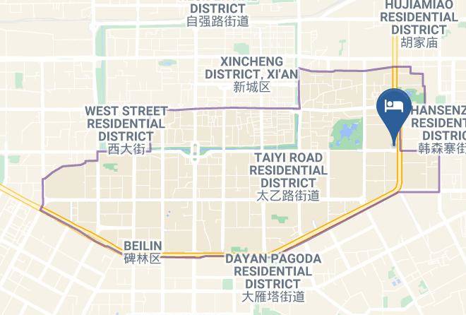 Xi An - Shaanxi Yi Jiangnan Hotel Maps