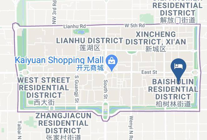 Xi An - Shaanxi Yongcun Hotel Maps