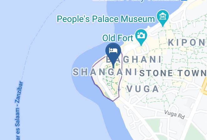 West - Shaba Boutique Hotel Maps