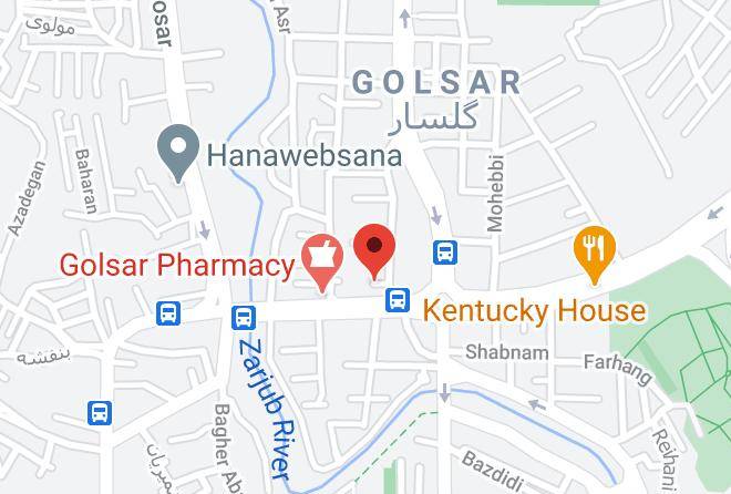 Rasht - Shabestan Hotel Maps