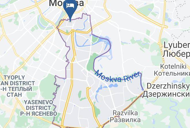 Moscow - Shabolovka Hotel Maps
