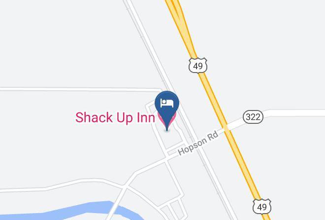 Shack Up Inn Map