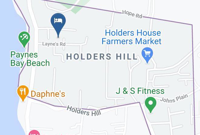 Shades Of Barbados Map