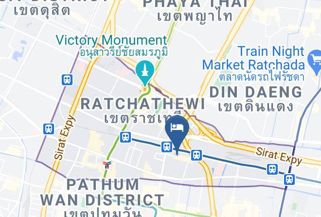 Ratchathewi - Shadi Home Hotel & Residence Maps