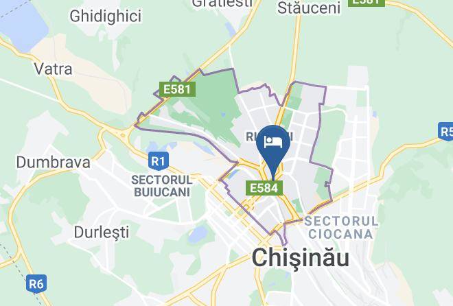Chisinau - Shadow Boutique Hotel & Spa Maps