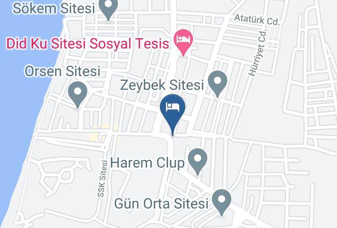 Shadow Hotel Kusadasi Map