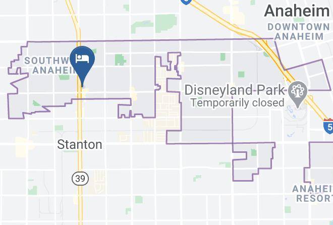 Orange - Shadow Park Inn & Suites Maps